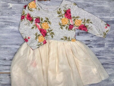Old Navy: Flower Dress- 18/24m
