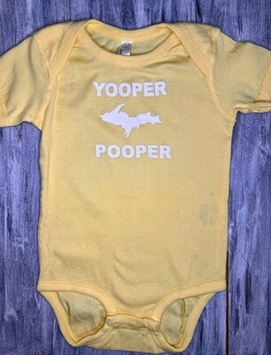 Rabbit Skins: 'Yooper Pooper' Bodysuit- 24m