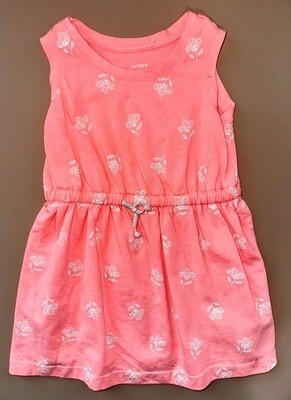 Carter's: Pink Flower Dress- 18m