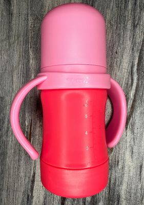 Sprout Ware: Pink 2pc Sippy- 6oz
