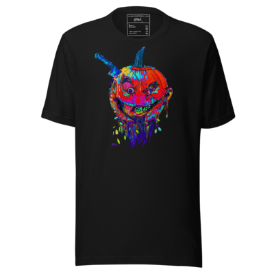 Freak the Calico Killer Pumpkin Unisex T-Shirt