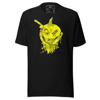 Yellow Killer Pumpkin Unisex T-Shirt