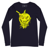 Yellow Killer Pumpkin Unisex Long Sleeve Shirt