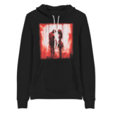 Love Story Unisex Hoodie, Color: Black, Size: L