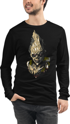 From NETFLIX-Lady Of The Cemetery Face Off Unisex Long Sleeve Shirt