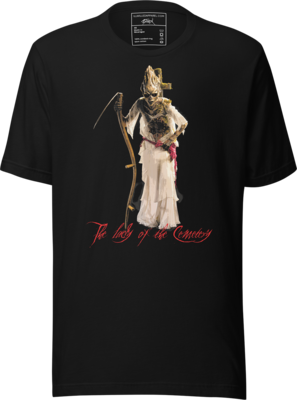 From NETFLIX - Lady of the Cemetery Face Off Unisex T-Shirt