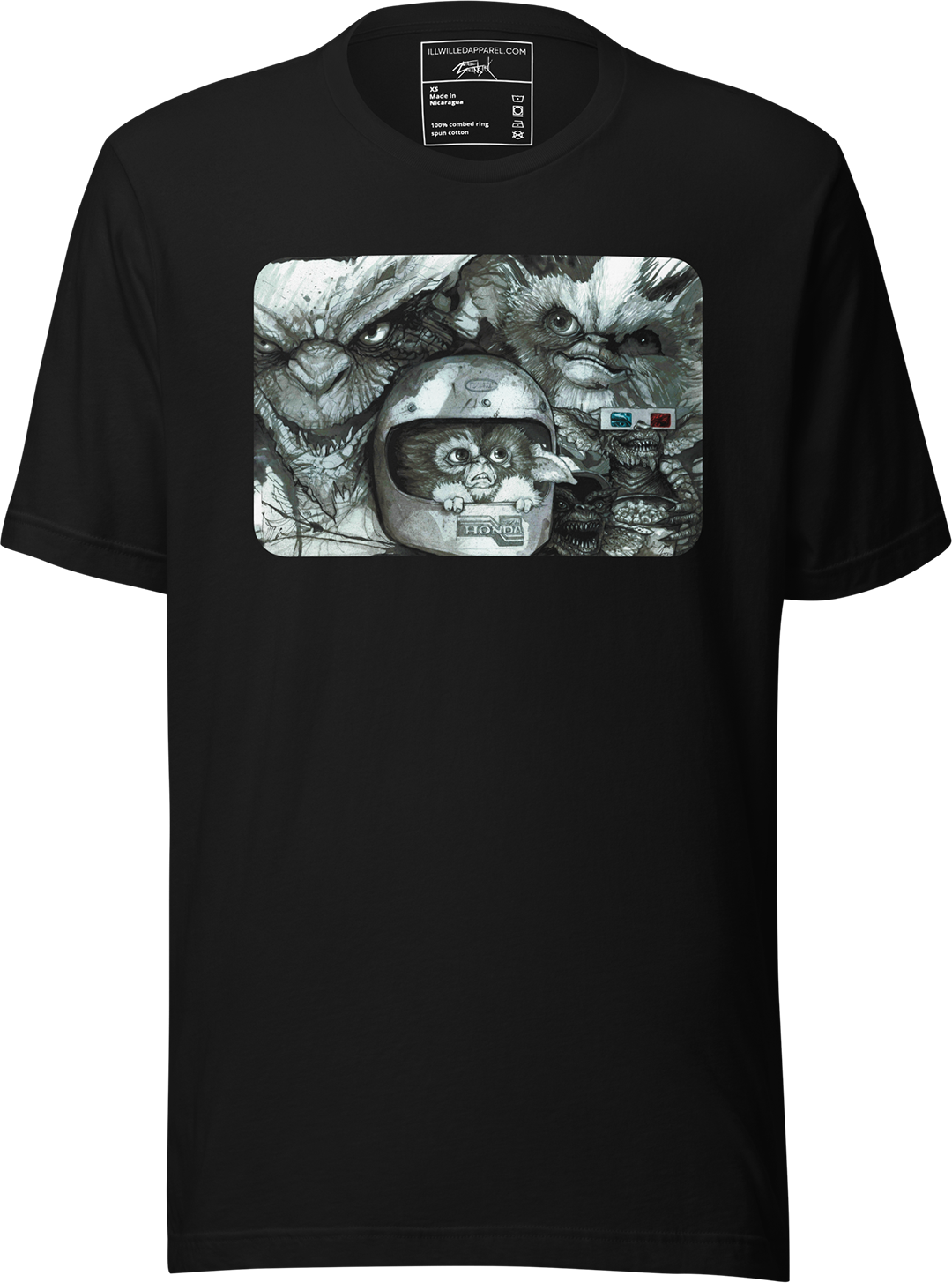 After Midnight Mogwai Unisex T-Shirt, Color: Black, Size: L