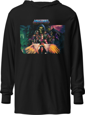 Masters Of The Universe VHS Box Wrap Hooded Long Sleeve Shirt