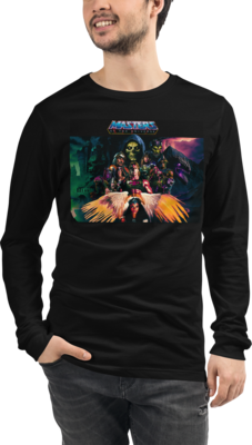 Masters of the Universe VHS WRAP Front Back Print Unisex Long Sleeve Shirt