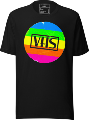 Vintage Retro VHS  - Color Thru Unisex T-Shirt