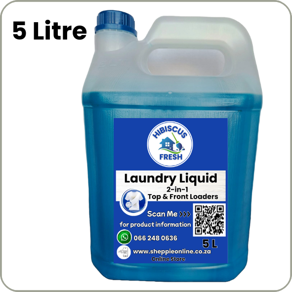 LAUNDRY LIQUID AUTO - 5 Litre   2 in 1 Cleaning Power &amp; Softening  Front and Top Loaders  FREE DELIVERY - QUALITY COMPARISON TO TOP LEADING BRANDS