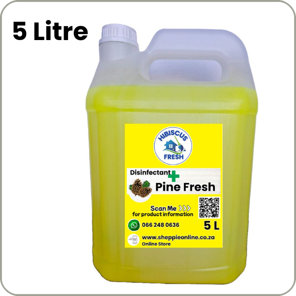 PINE FRESH - 5 Litre Multi-purpose disinfectant and fragrance - solution for a spotless, fresh-smelling home and office Do not dilute - FREE DELIVERY - QUALITY COMPARISON TO TOP LEADING BRANDS