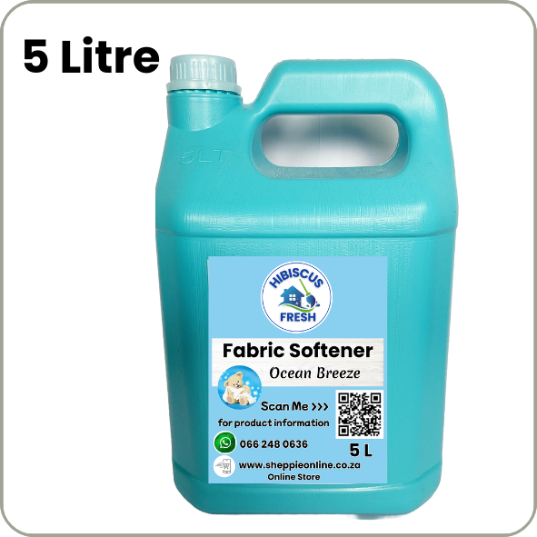 FABRIC SOFTENER STAY SOFT - 5 Litre  Ocean Breeze  FREE DELIVERY - QUALITY COMPARISON TO TOP LEADING BRANDS