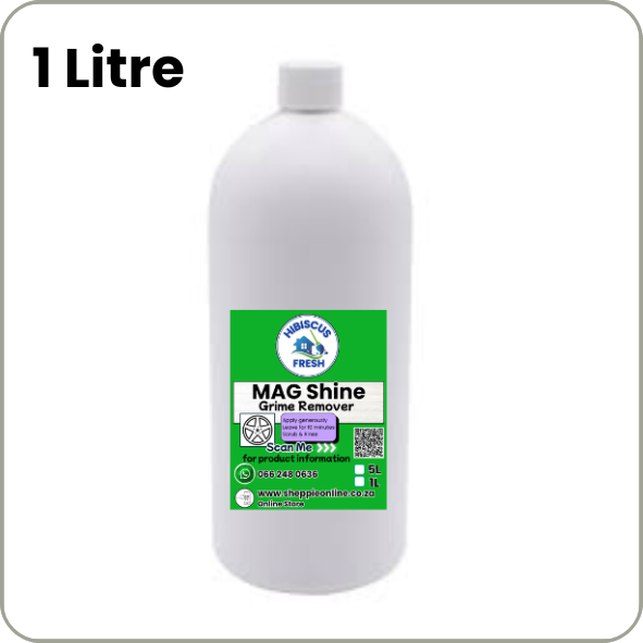 MAG SHINE - 1 Litre - Removes dirt and grime from Mag Wheels - FREE DELIVERY