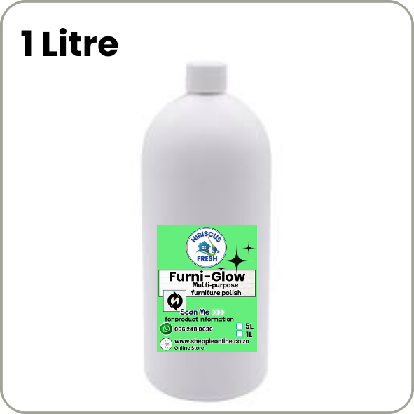 FURNI-GLOW  - 1 Litre  Furniture Polish Multi-Purpose Cream -  FREE DELIVERY - QUALITY COMPARISON TO TOP LEADING BRANDS