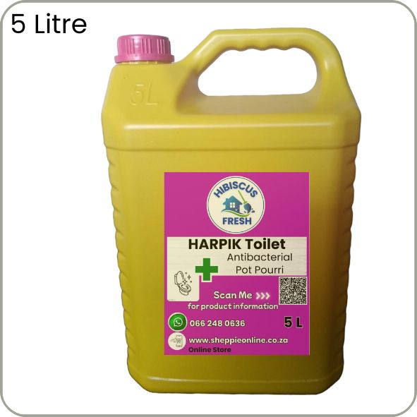HARPIK - Toilet &amp; Bathroom Cleaner Pot Pourri -  5 Litre   QUALITY COMPARISON TO TOP LEADING BRANDS