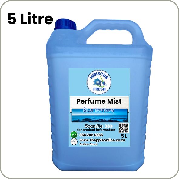 PERFUME MIST -5 Litre -  Blue Horizon fragrance   Home - Office - Car -  Linen -  Refill For Oil Burners, Reed, Diffuses, Linen, Room &amp; Bathroom, Car