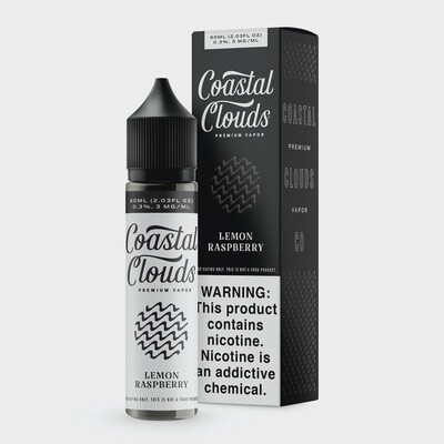 Coastal Clouds 3mg 60ml lemon Raspberry