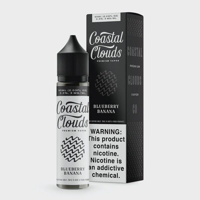 Coastal Clouds 3mg 60ml blueberry banana