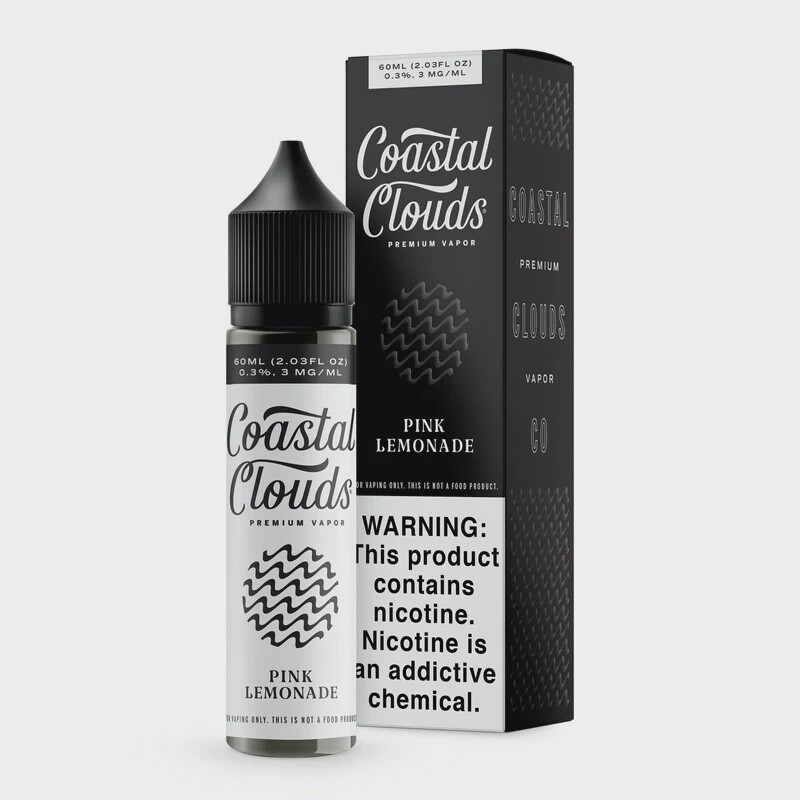 Coastal Clouds 3mg 60ml pink lemonade