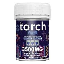 Blue razz torch 3500mg gummies