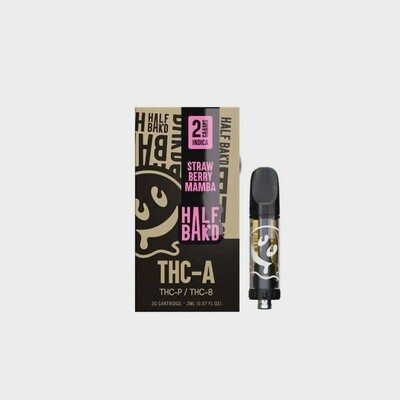 Halfed Bak&#39;d Strawberry Mamba 2g Cart