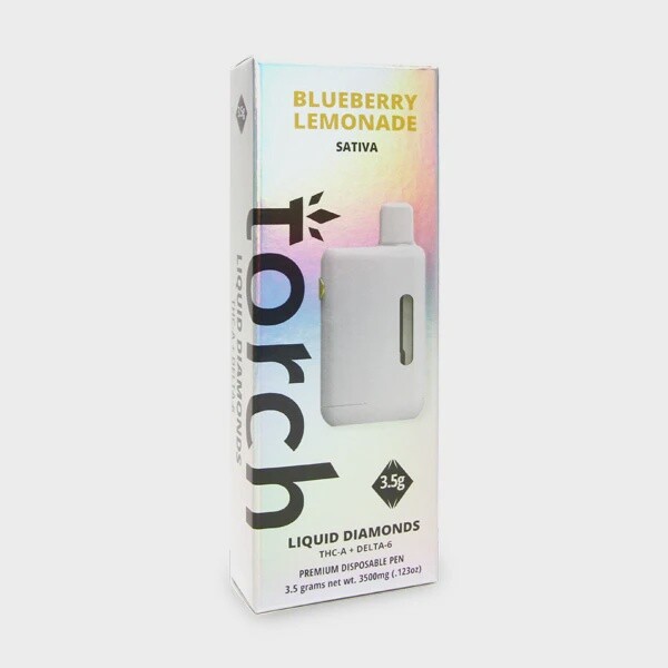 TORCH LIQUID DIAMONDS THC-A + DELTA-6 DISPOSABLE | 3.5G