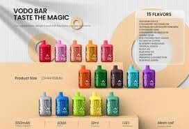 VODO BAR DISPOSABLE VAPE - 6000 PUFFS