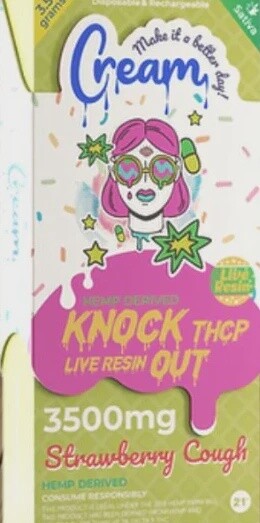 CREAM KNOCKOUT BLEND THCP LIVE RESIN 3.5G