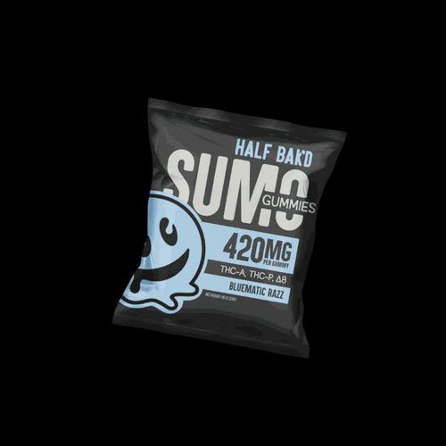 Half Bak&#39;d Sumo Gummies Cotton Candy Swirl Singles