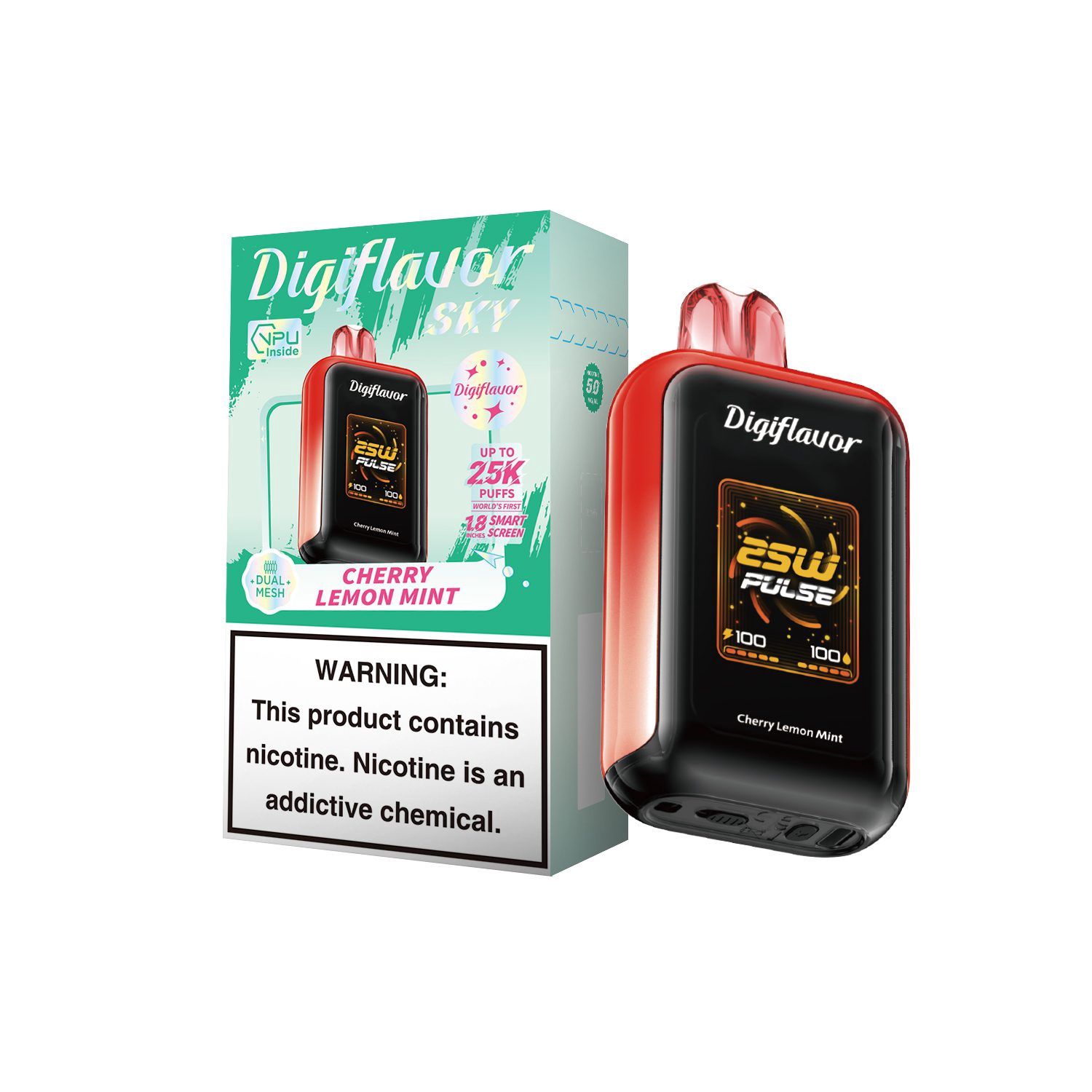 Cherry Lemon Mint Digiflavor Sky View 25k