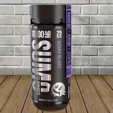 Half Bak’d Sumo Blend Gummies Berry Blast 10000mg
