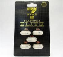 7 Star Platinum Elite Kratom Extract Capsules (5 Pack)