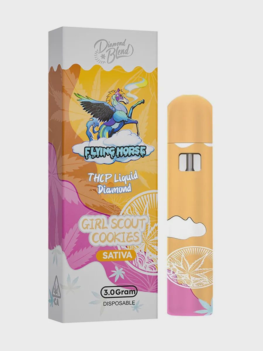 Girl Scout Cookies Flying Horse THC-P Liquid Diamond Disposable 3G
