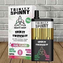 Trinity Hemp Trinity Spinny THCa Disposable 6g Bubba Kush/Apple Fritter