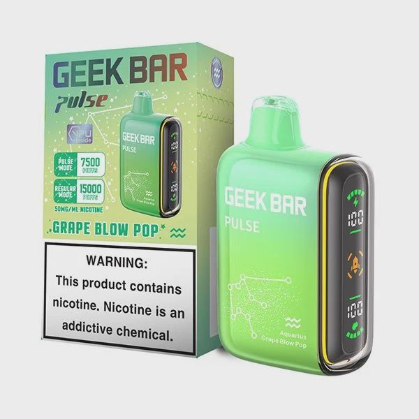 Geek Bar Grape Blow Pop Pulse