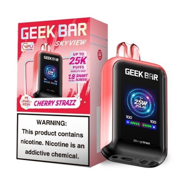 Geek Bar Digiflavor Cherry Strazz 25k
