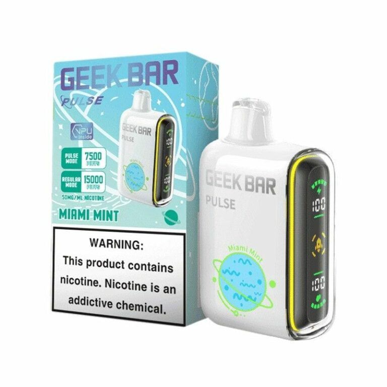 Geek Bar Miami Mint pulse