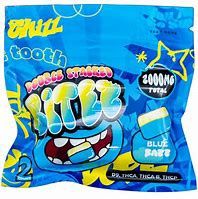 BITEZ - THCA + Delta-9 + THCP 2000MG Gummies - Blue Razz