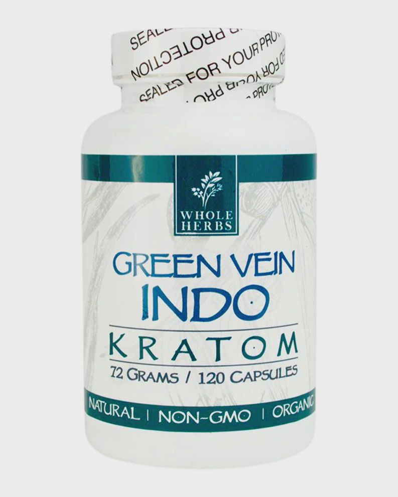 Green vein Indo Kratom 72 Grams 120 capsules