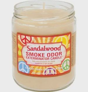 Sandalwood Smoke Odor Candle