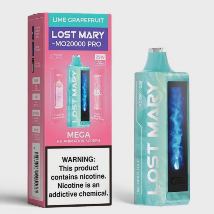 Lost Mary Lime Grapefruit 20K
