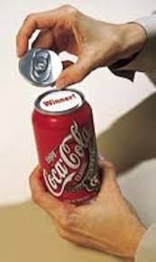 Coke Pop Top Can