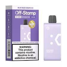 Off Stamp Blue Razz Grape Ice 16000
