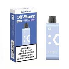 Off Stamp Blue Razz Ice Pod