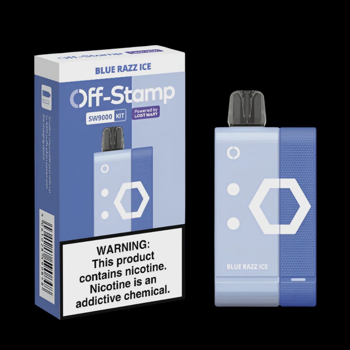 Off Stamp Blue Razz Ice Kit