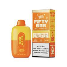Fifty Bar Juicy Mango Melon Ice