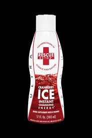 Rescue Detox cranberry ice