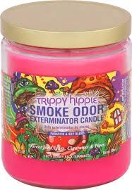 Trippie Hippie smoke Odor candle