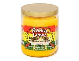Rasta Love smoke odor candle